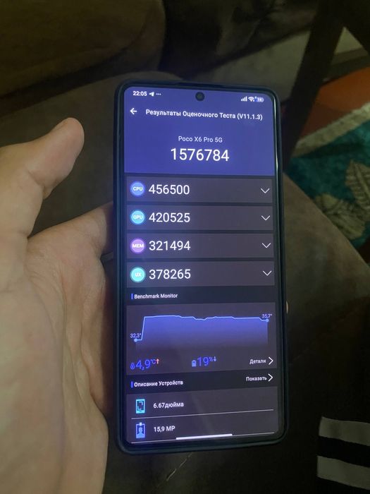 Poco x6 pro 24/512