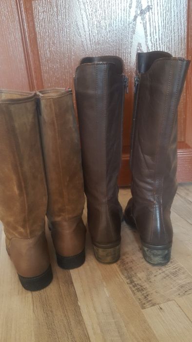 Ботуши от естествена кожа  и обувки