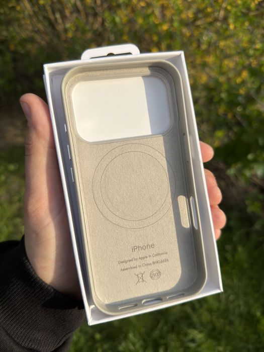 Husa iphone 17 pro/pro max leather case