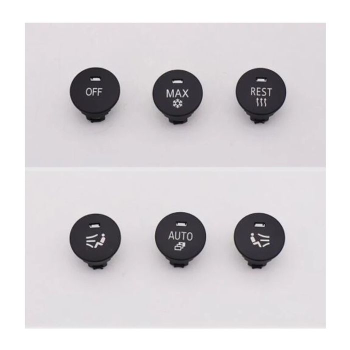 Bmw E60 E61 бутон капаче климатроник климатик бмв е60 копче е61 врътка