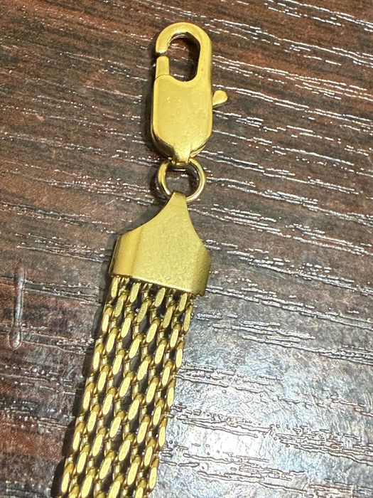 Позлатена гривна 22см.