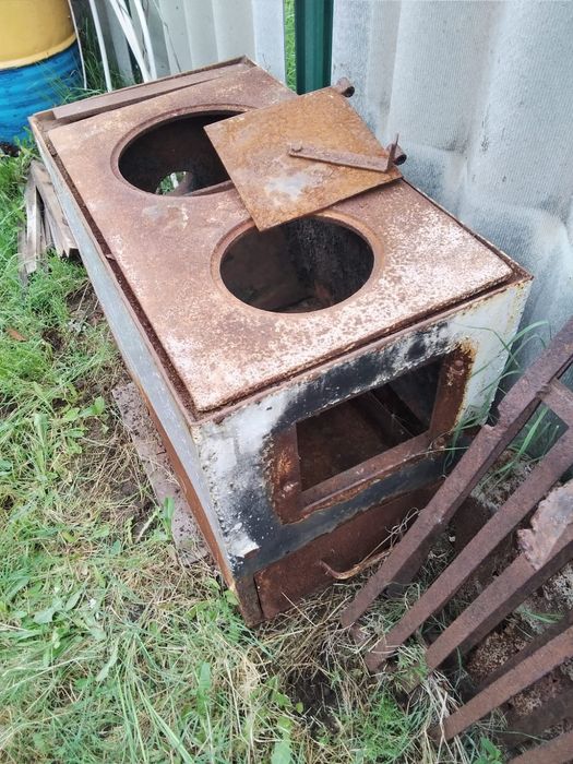 Печь котел б/у продам