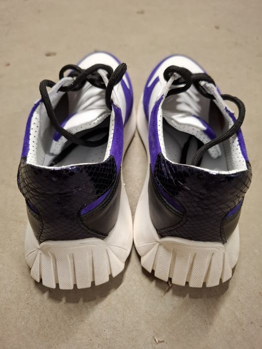 Обувки тип кец естествена кожа