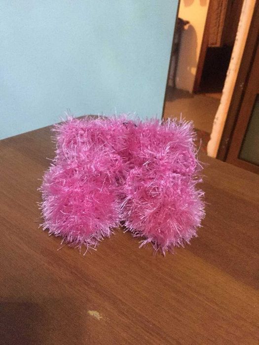 Пинетки вязаные для малышей