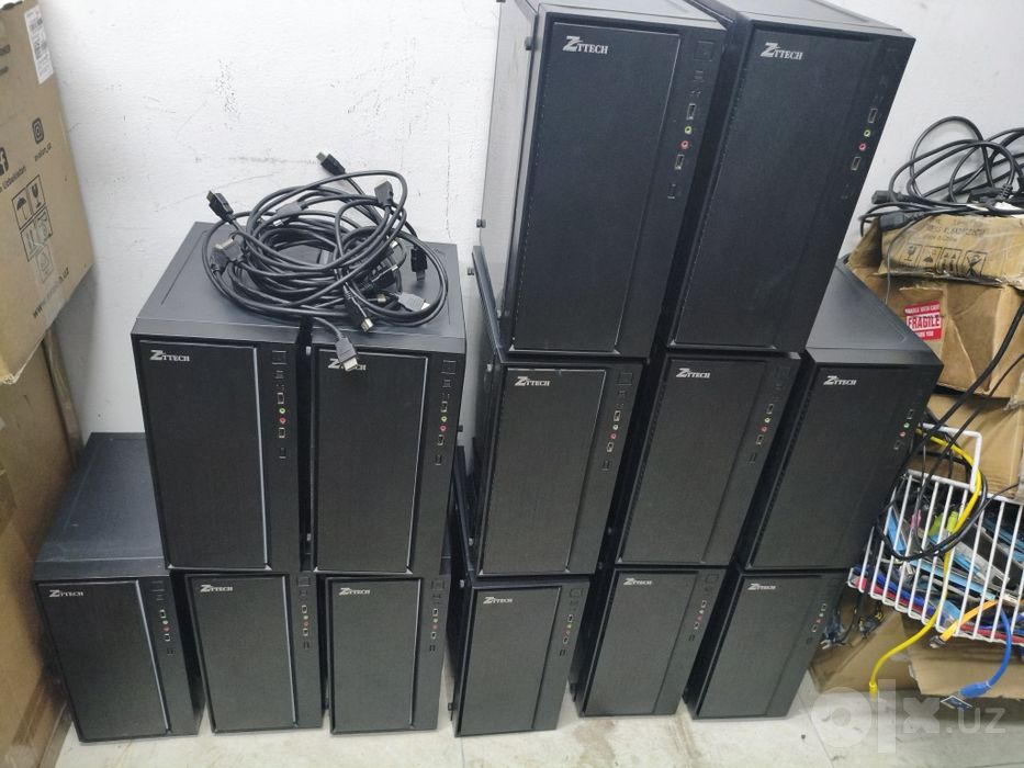Распродажа i3 10100+8gb ddr4+ssd+HDD+Монитор 24