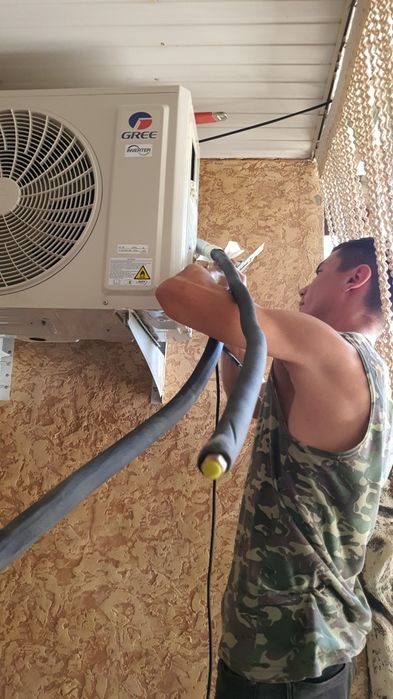 Профилактика, ремонт, Запрака и установка кондиционера