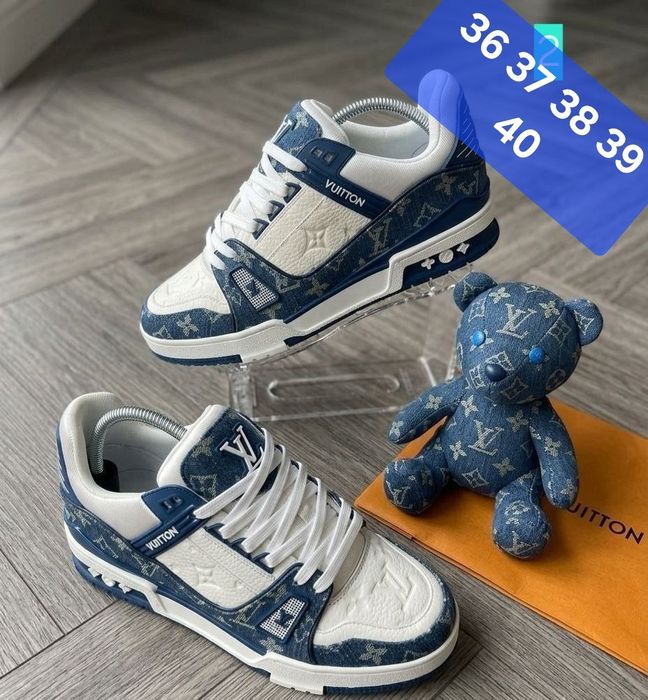 Adidasi dama Louis Vuitton
