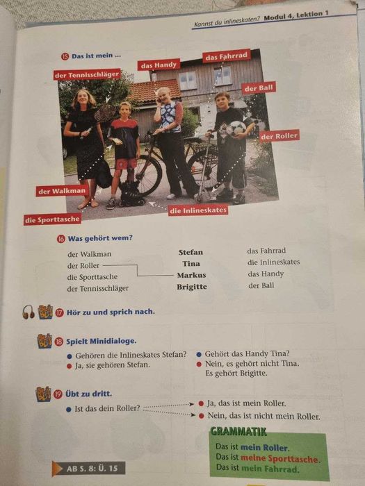 Учебник по немски Wir + CD, ниво А2