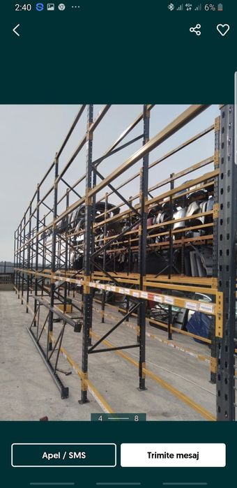 Lichidare de stoc la rafturi metalice profesionale reglabile la super