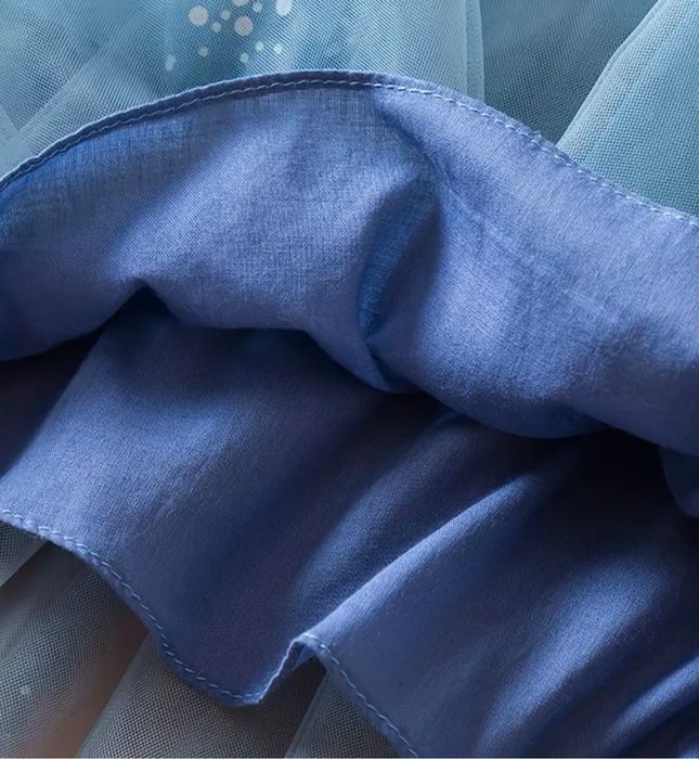 Детска синя рокля