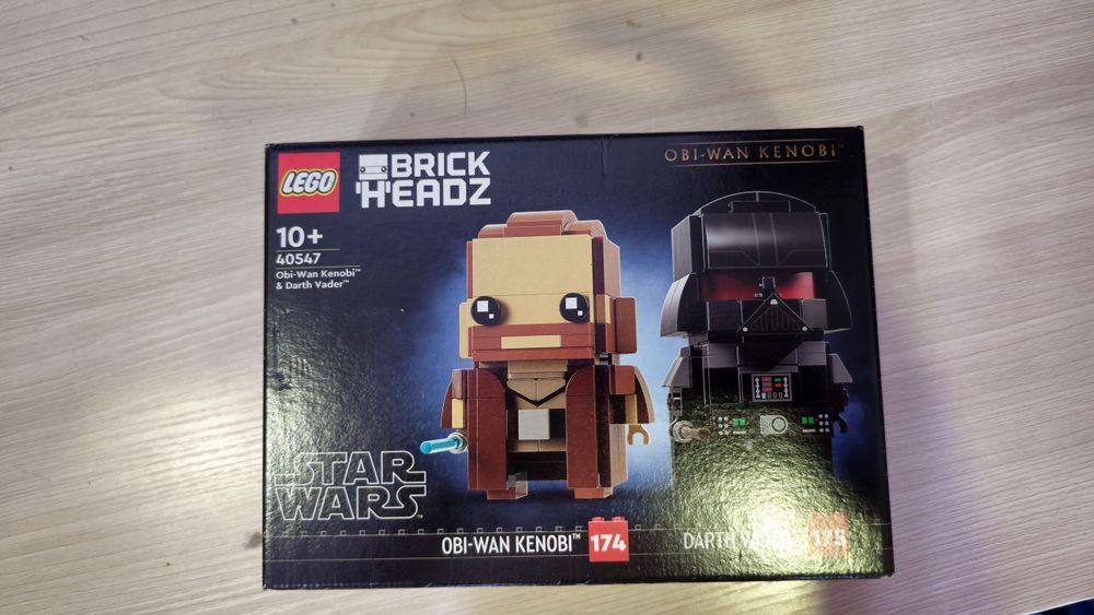 Конструктор LEGO BrickHeadz Star Wars: Obi-Wan Kenobi & Darth Vader (4