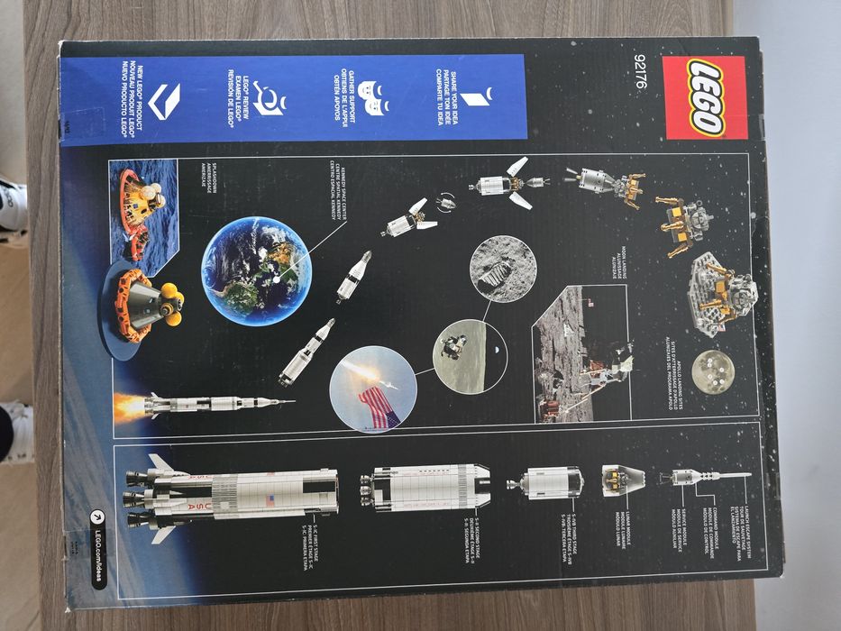 Lego Ideas 92176 Nasa Лего НАСА Аполо Сатурн V