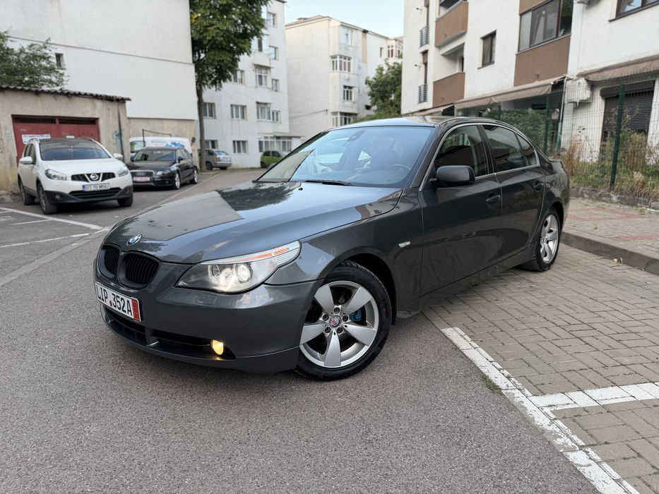 Bmw Seria 5 e60 525d M57 Automat Recent Adus Din Germania Pe Roti Piele Bi Xenon Navi Mare
