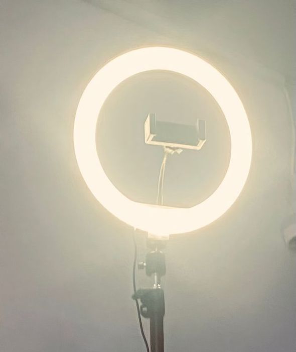 Vand lampa circulara led