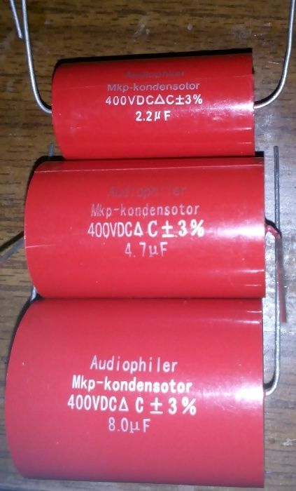 Конденсаторы Jantzen Audio Standart Z-cap , AUDYN-CAP Plus и Audiophil