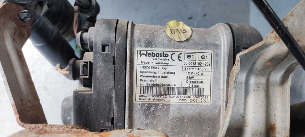 Webasto volkswagen vw passat B6 sedan 2.0 BMP cod 3C0815065B