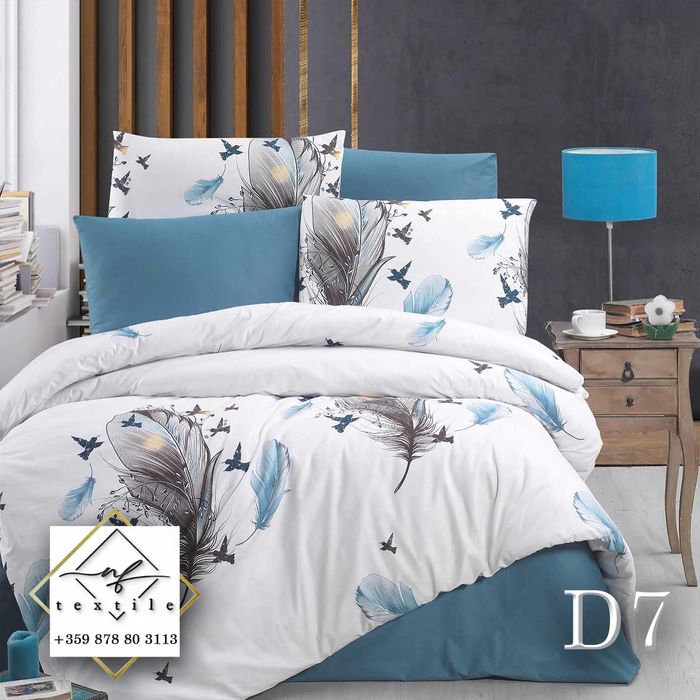 Спално бельо - 100% памук Ранфорс