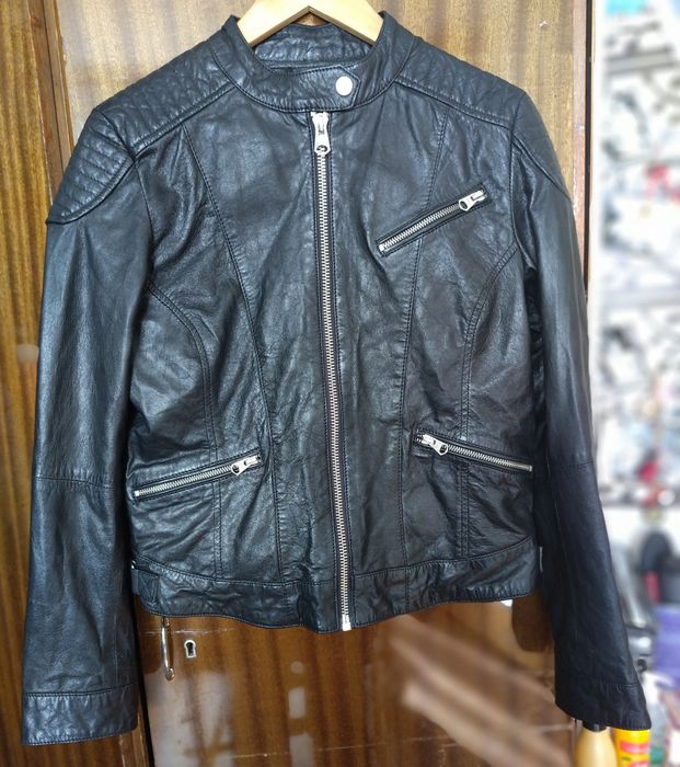 s. Oliver Дамско кожено яке - ест. кожа