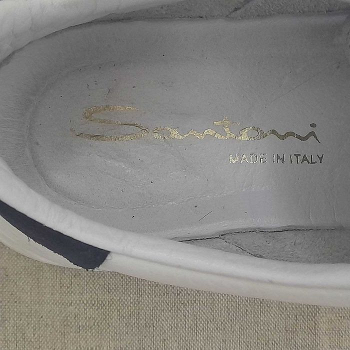 Кроссовки сникерсы Santoni / Made in Italy / 41,5-42р