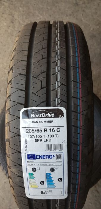 НОВИ ЛЕТНИ БУСОВИ-16цола-205/65-1бр.-105лв."BestDrive"-с монтаж и бала