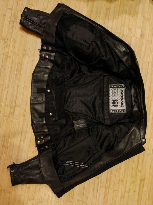 Geaca piele M-L  protectii full Bering moto