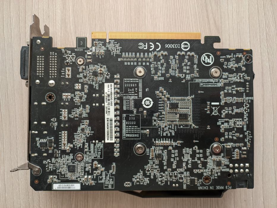 Видеокарта Gigabyte Geforce 1060