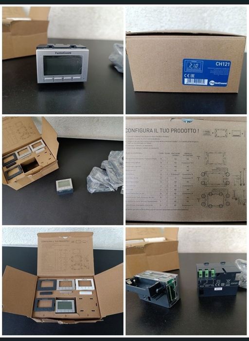 termostat ambiental electronic digital analog de camera iluminat led