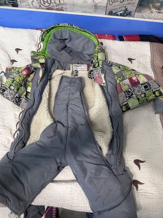 Зимний кобинезон трансформер