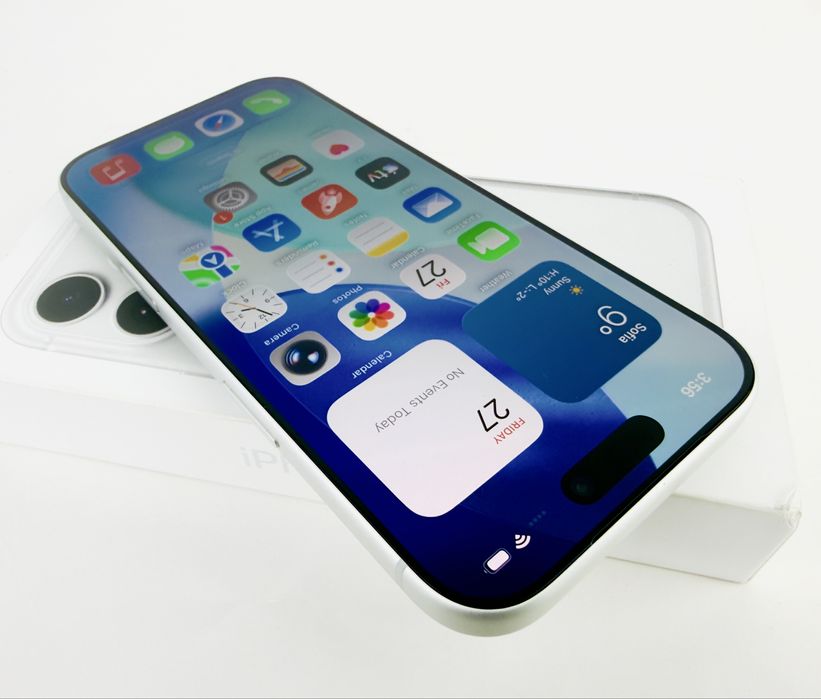 Apple iPhone 17 Pro Max 256GB Silver 100% Battery! Гаранция!