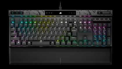 Corsair K70 MAX RGB layout de