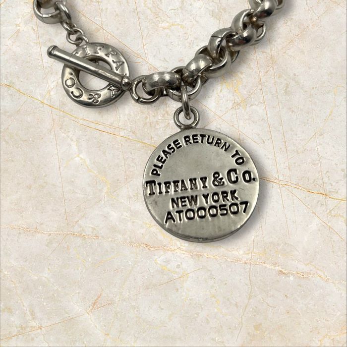 Tiffany & Co сребърен ланец 169гр