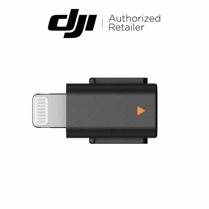 Переходник адаптер dji type-c to lightning для Dji mic