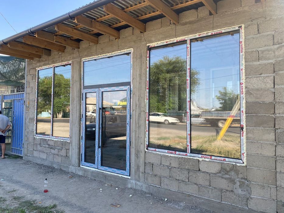 Витражи балконы алюминиевые