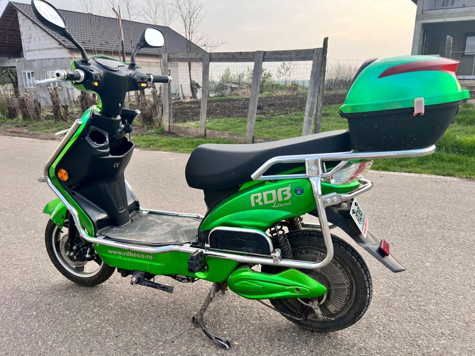 Scuter electric RDB Vulturul – 568 km reali, economic, stare foarte bună