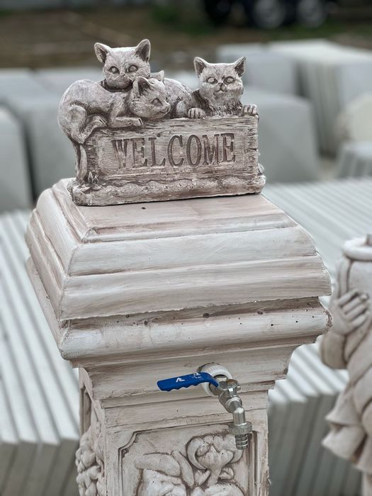 Decorațiuni grădină din beton (pitici, figurine statuiete)
