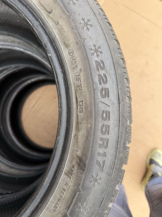 Зимни гуми Dunlop 225/55/17 | 7.5мм