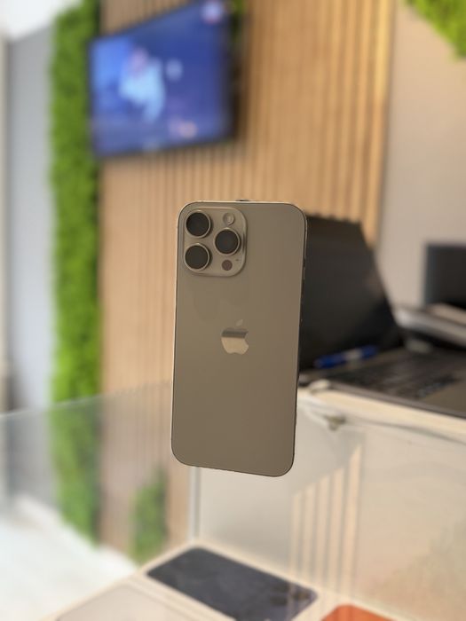 **ATS GSM**iPhone 16 Pro Max 256Gb Natural/Baterie100%/Grad A/Fact+Gar