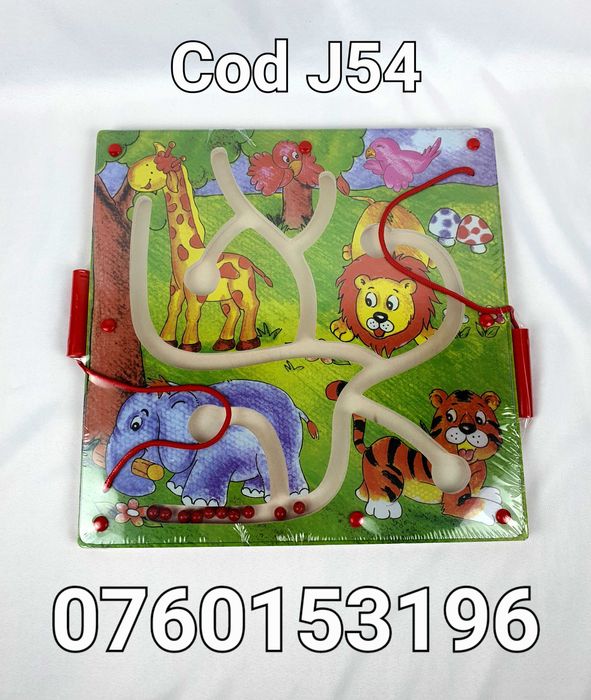 Labirint magnetic cu animale-Dezvolta activitatile motorii fine - J54