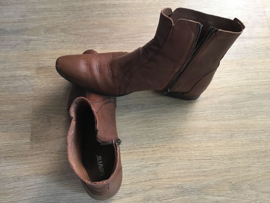 Levi’s боти естествена кожа без забележка