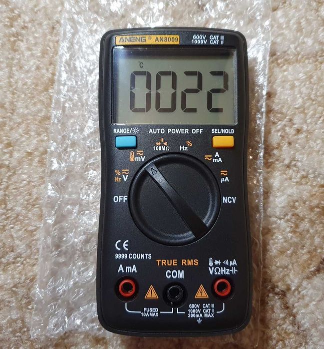 Мултиметър ANENG AN8009 True-RMS