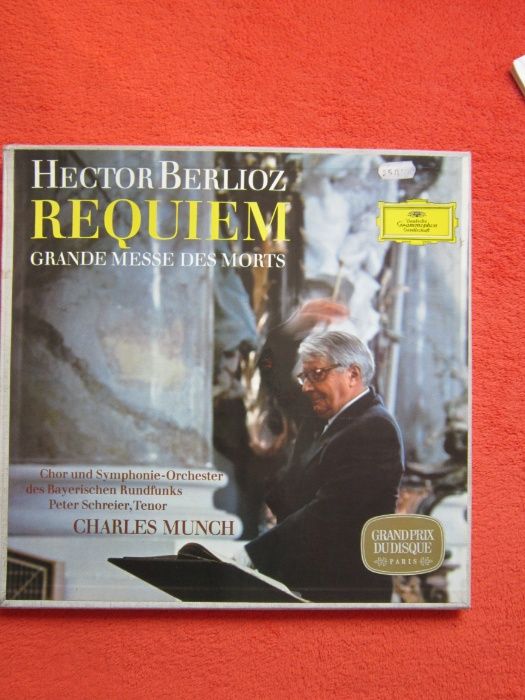 vinil Berlioz Requiem Charles Munch,Peter Schreier 2LP Germany 1968
