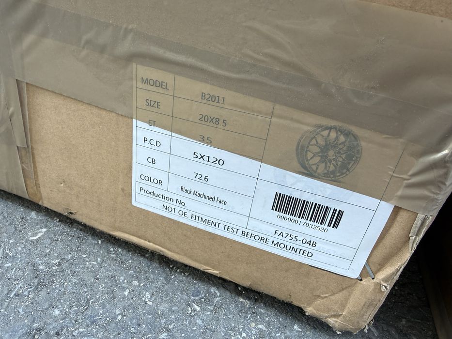 Jante aliaj noi BMW Seria6 Seria7 - 5x120 R20 8.5J 9.5J