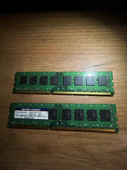 Super talent dd3-1333 8gb