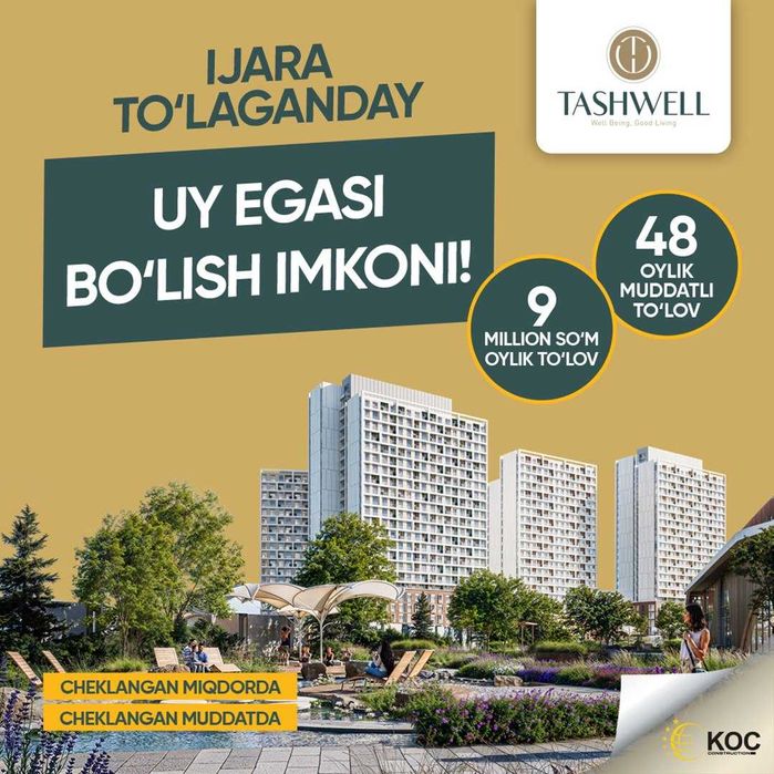 Tashwell 4-комнатная 103,66м2 ул. Шота Руставели