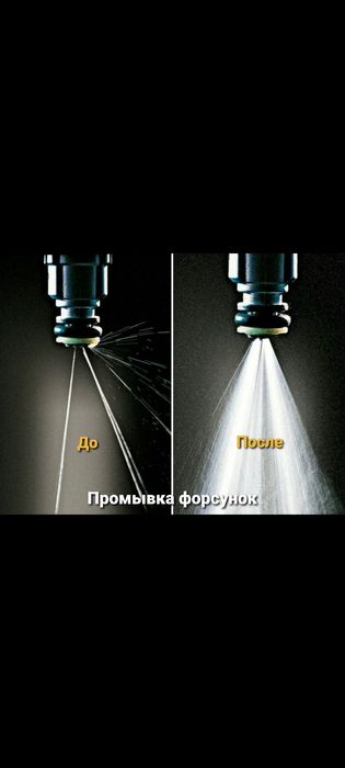 Промывка форсунок