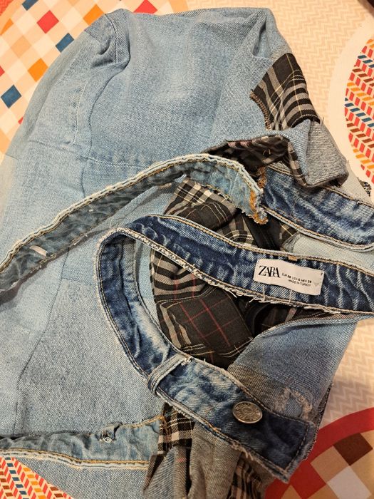 Дънкова торба с подплата