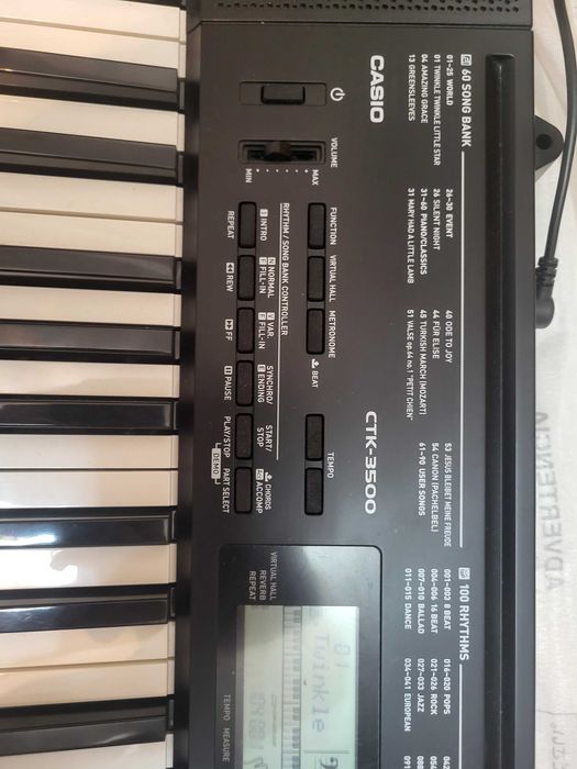 Синтезатор Casio CTK-3500