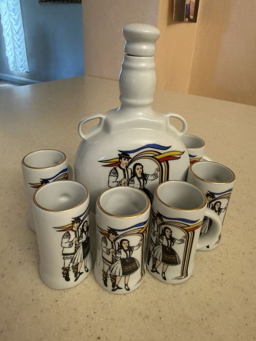 Set pentru tuica 7 piese