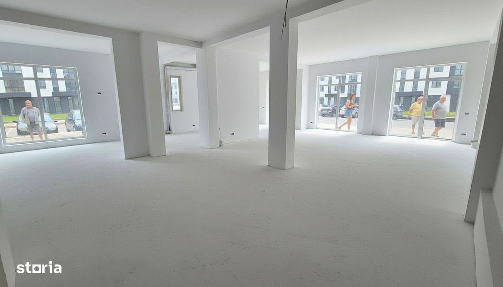 Spatiu Comercial cu Vitrine, Open Space, 54 mp - Doamna Stanca Sibiu