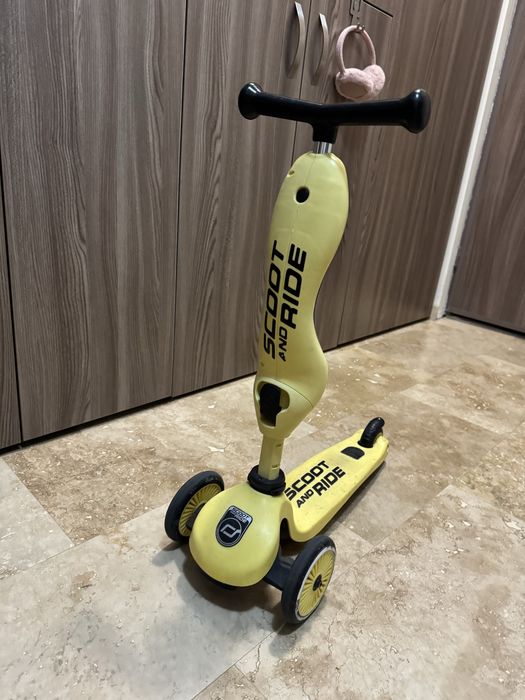 Trotineta Scoot and Ride galben